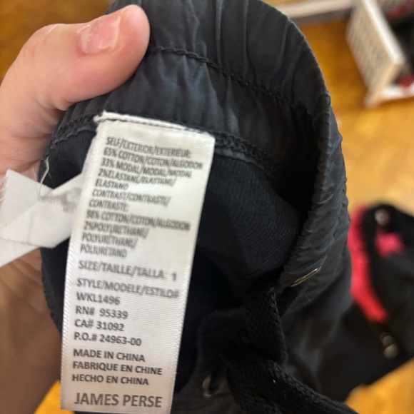 James Perse cargo like pants tie-up - Picture 5 of 6